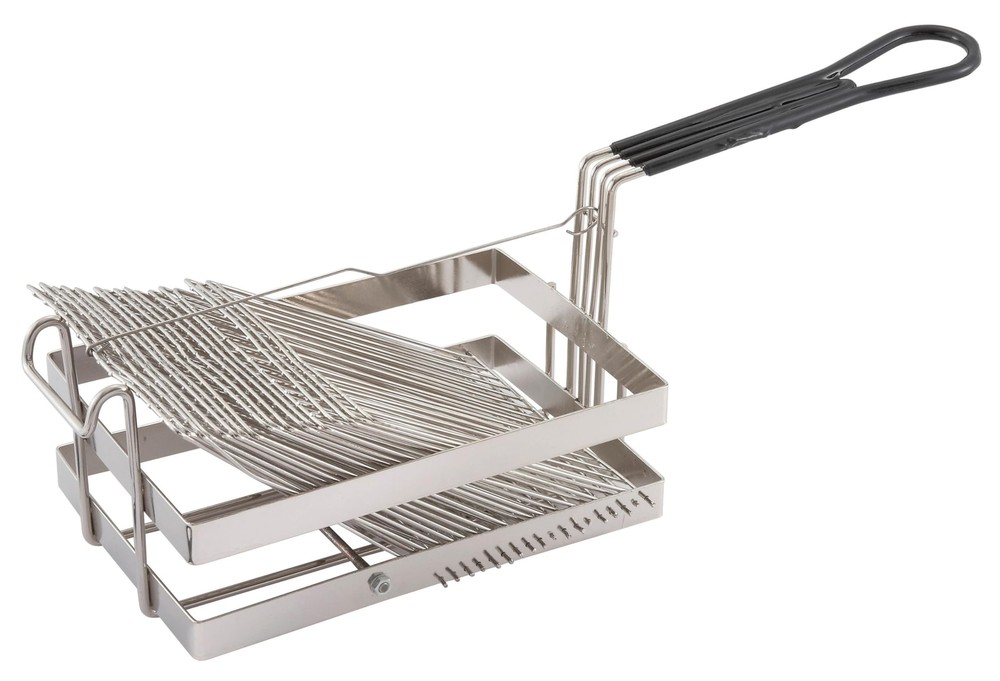 Tb18 Tostada Basket Holds 18 Shellsstainless Steelmedium