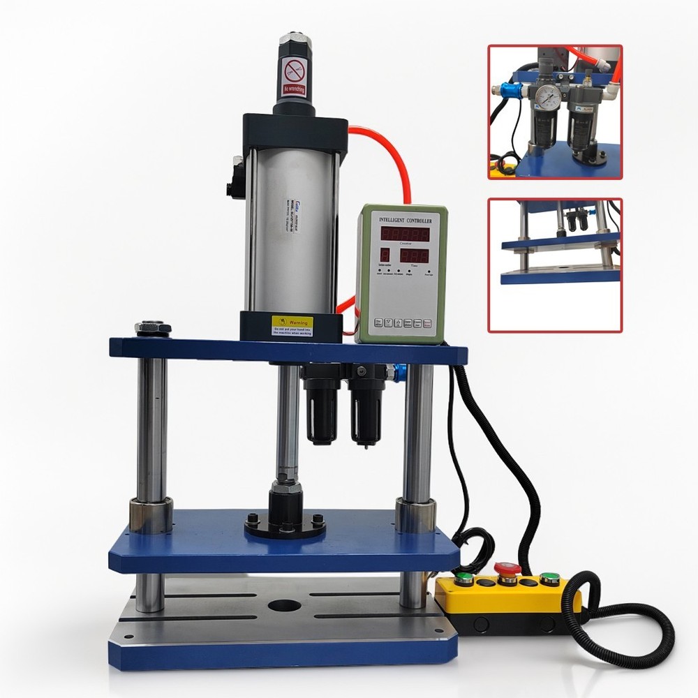 800Kg Pneumatic Punch Press Machine with Controller Double Columns Three Board