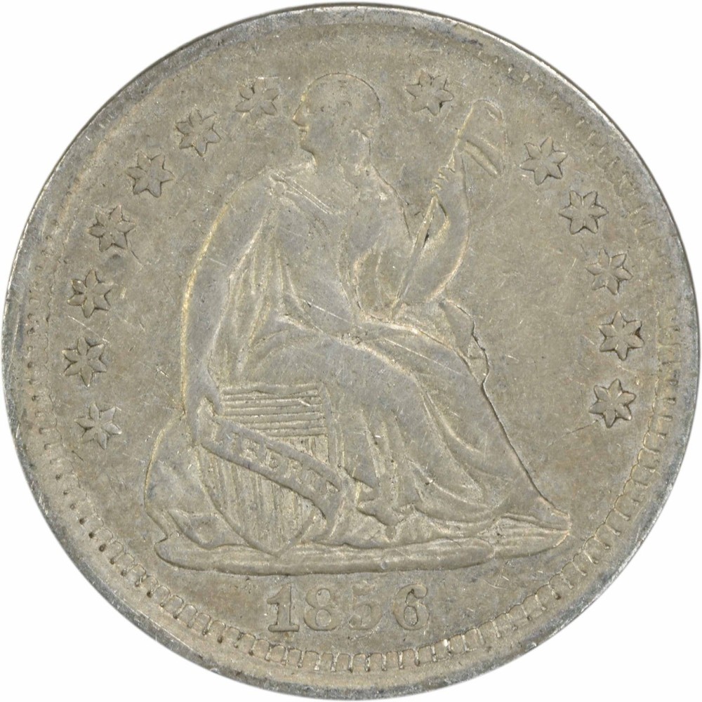 1856 Liberty Seated Silver# Half Dime EF Uncertified #301