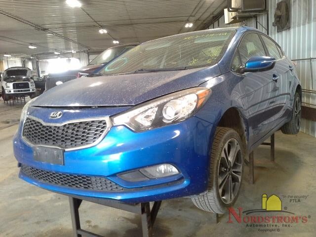 2014 Kia Forte Driver Front Headrest Only Black Leather