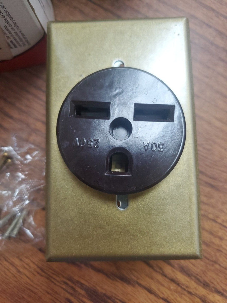 (7-PCS) Eagle 4234-BOX Flush Receptacle (TA48MS)