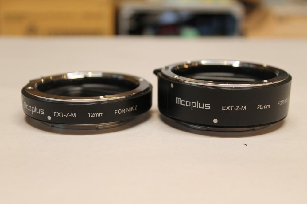 Mcoplus EXT-Z-M 12mm + 20mm Auto Focus Macro Adapter Ring Set ~