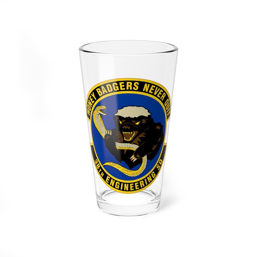38 Engineering Squadron ACC (U.S. Air Force) Pint Glass 16oz