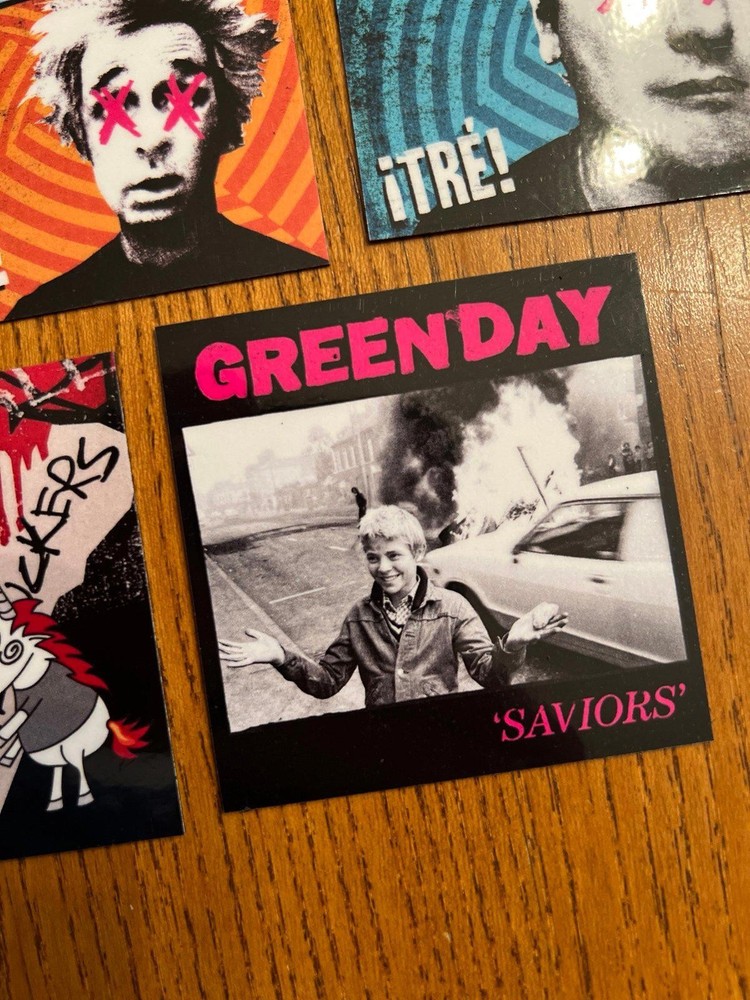 Green Day fridge magnets