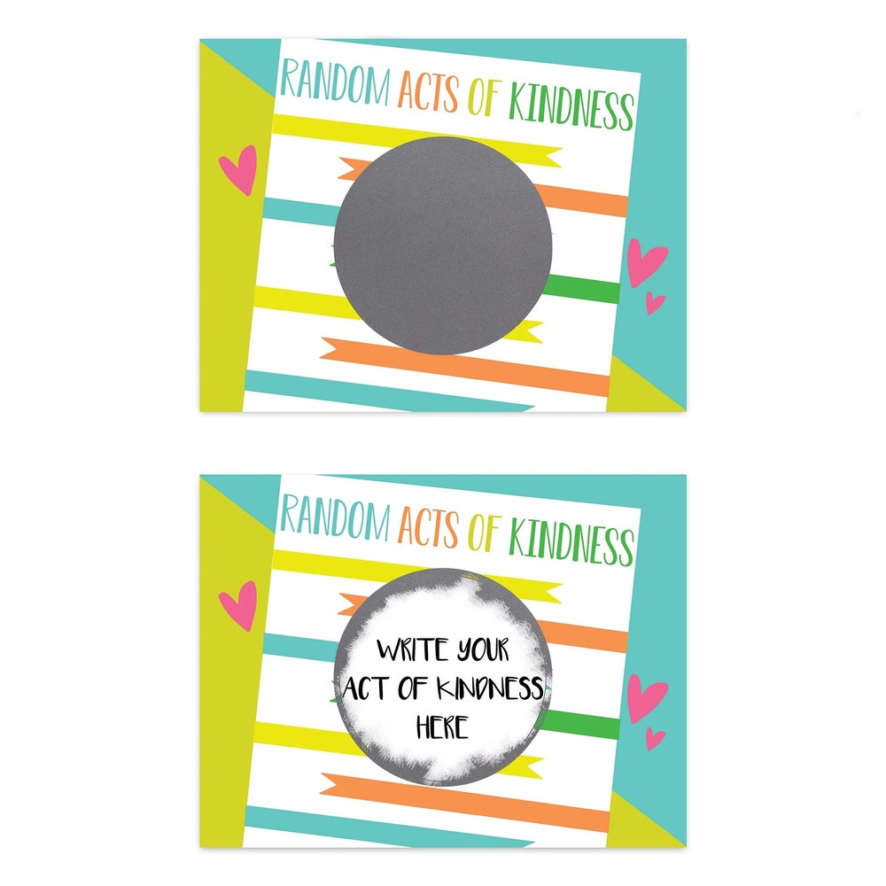 Make Your Own DIY Scratch Off ScratchNotes 20 Pack 3x4 Note Cards & Stickers ...