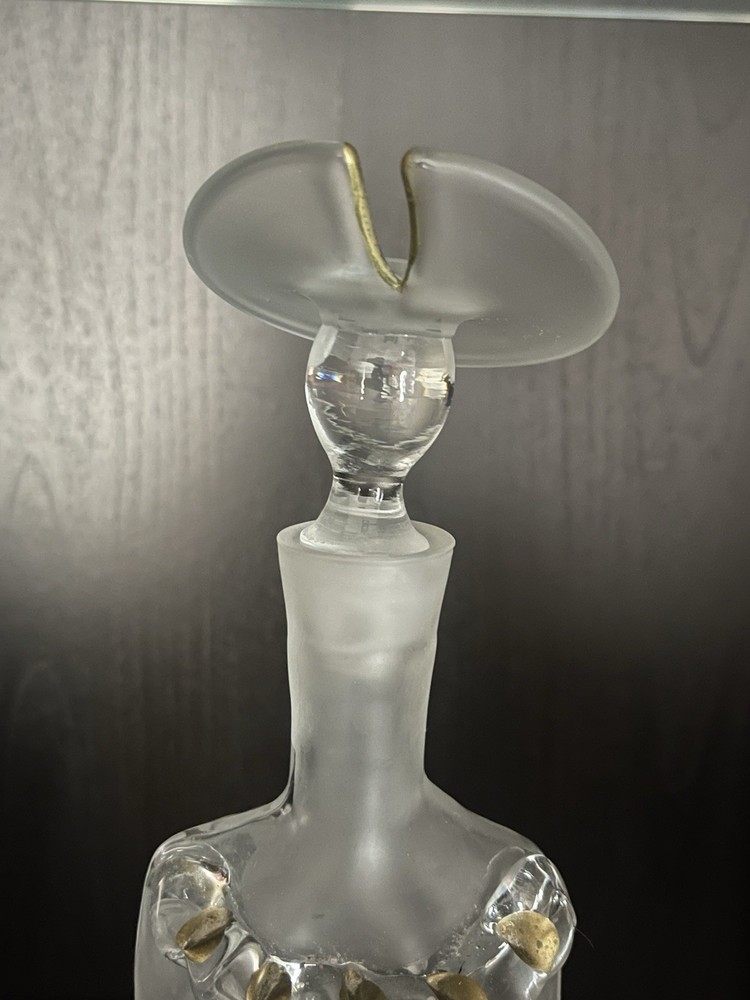 Signed ELENA GRAURE Perfume Bottle , Woman Torso