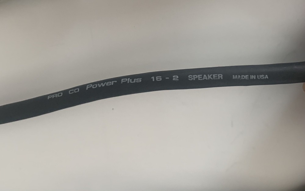 50ft Pro Co Power Plus 16-2 Speaker Cable