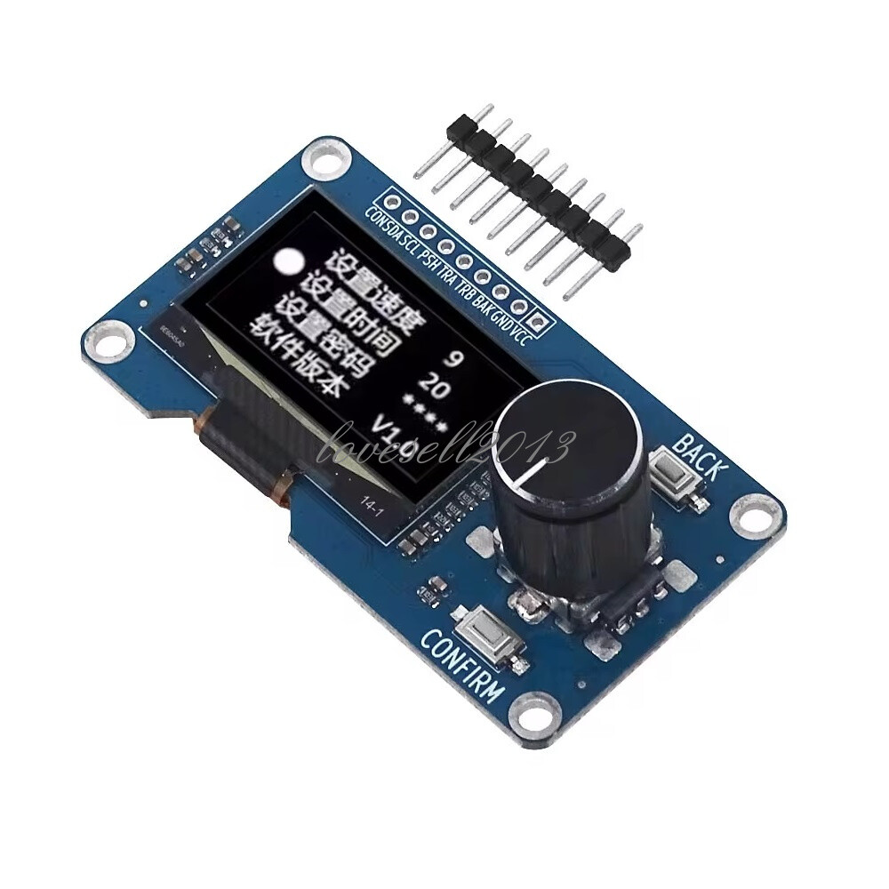 1.3 Inch OLED Display Screen With EC11 Rotary Encoder Module IIC Interface NEW