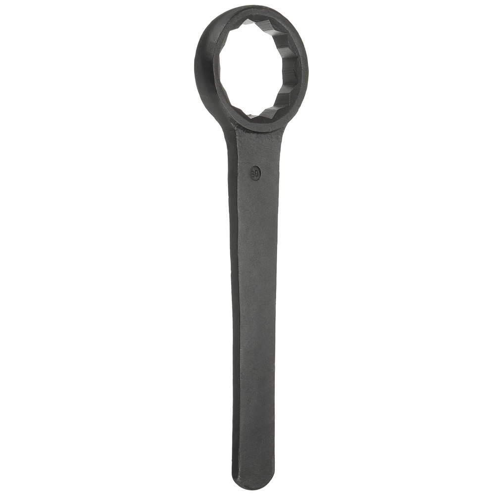 Single Head Box Wrench 90mm 45#Steel Spraying Straight Handle Box Wrenches