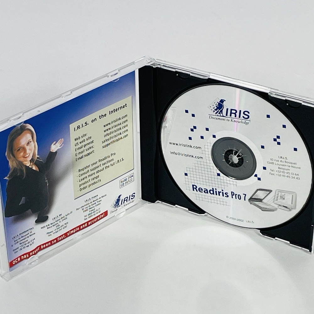 Readiris Pro 7 with Cardiris LE PC CD-ROM Software