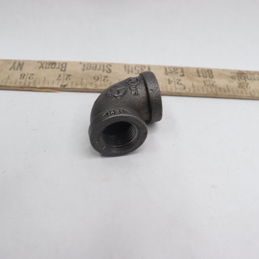90 Degree Elbow Malleable 1/2"