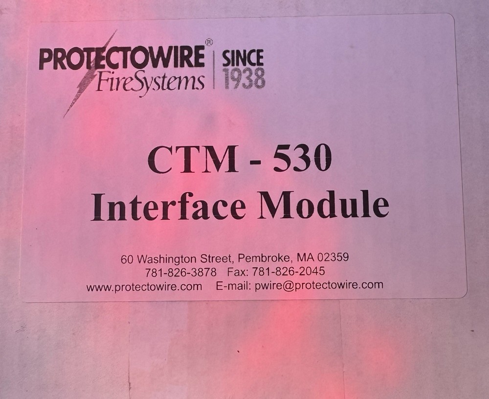 Protectowire CTM-530 Interface Module (Brand New)