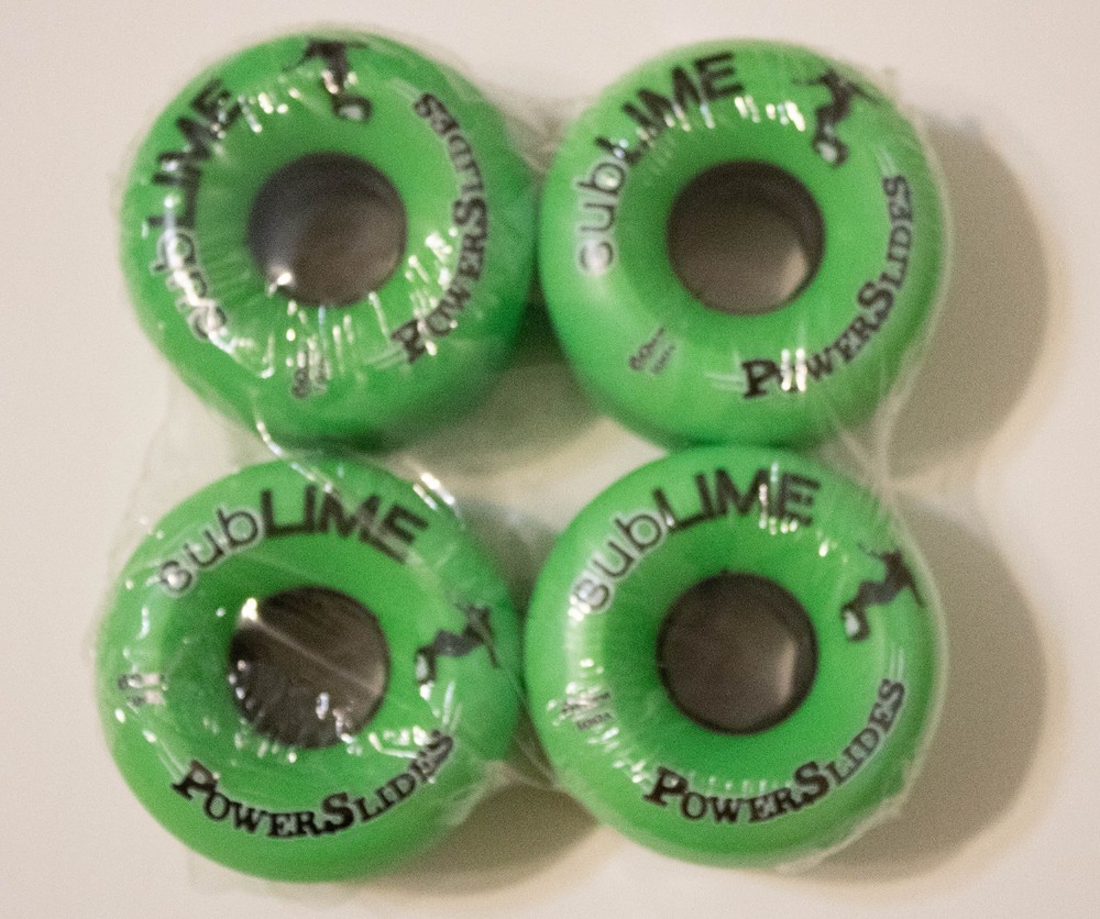 ABEC 11 Wheels - subLime PowerSlides 60mm 100a
