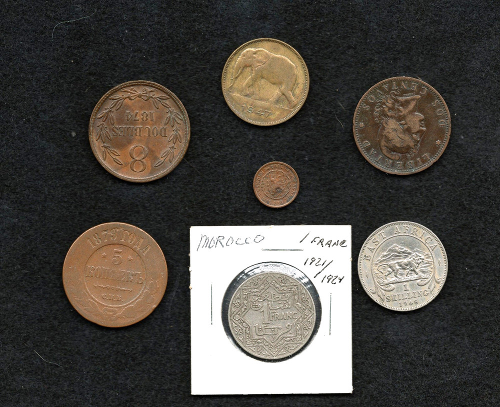 Small but interesting foreign lot