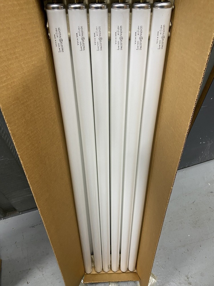F48T12/CW Fluorescent Light Bulbs 24 Pack – See Photos