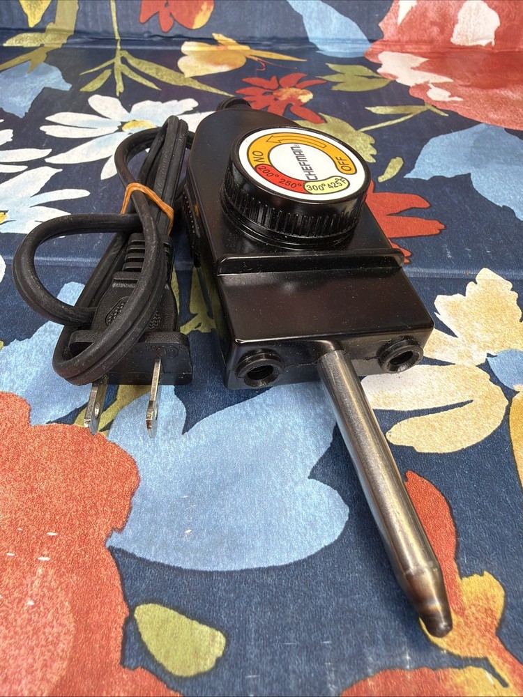 CHEFMAN TP-01 -- Electric Temperature Heat Control Controller Probe - Black