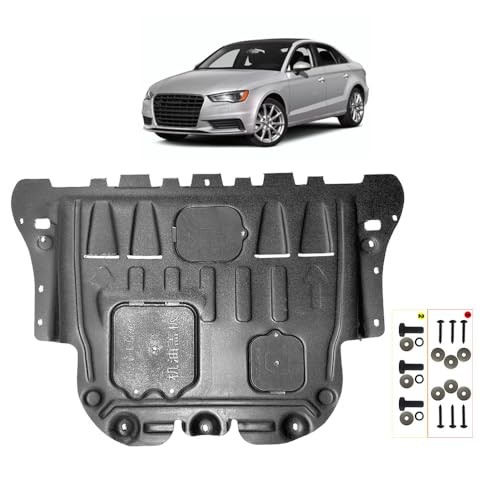 Front Engine Splash Shield Fit for Audi A3 2015 2016 Engine Case Guards Fit