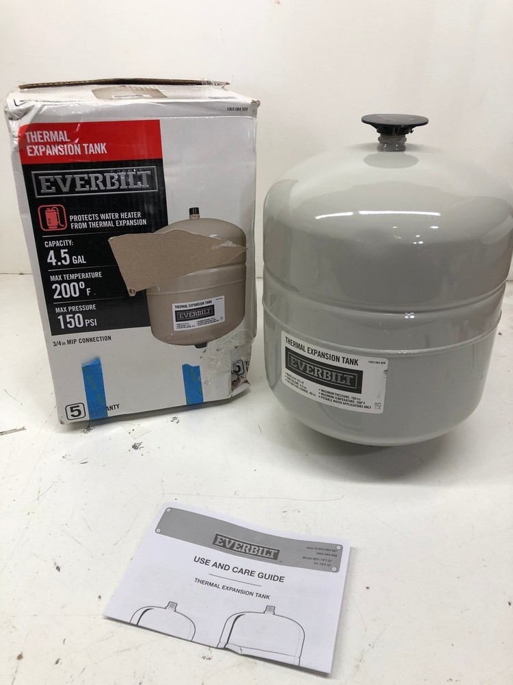 Everbilt 4.5 gal. Thermal Expansion Tank New