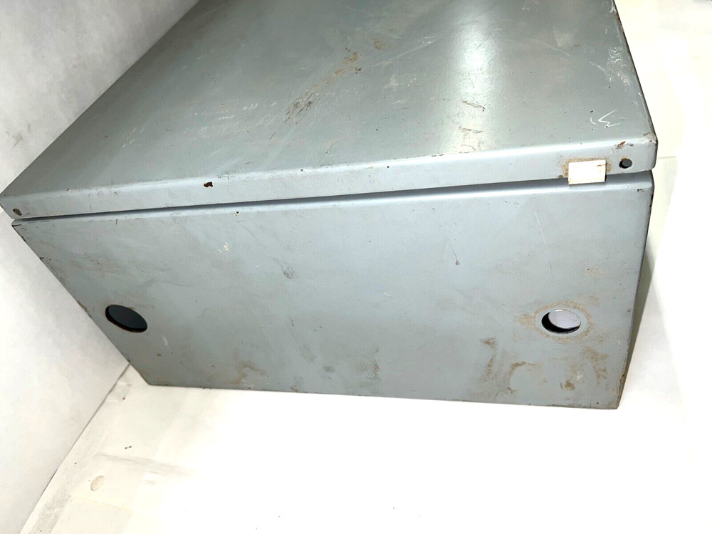 HOFFMAN INDUSTRIAL CONTROL PANEL ENCLOSURE C-SD20168 TYPE 4, 12 SINGLE DOOR