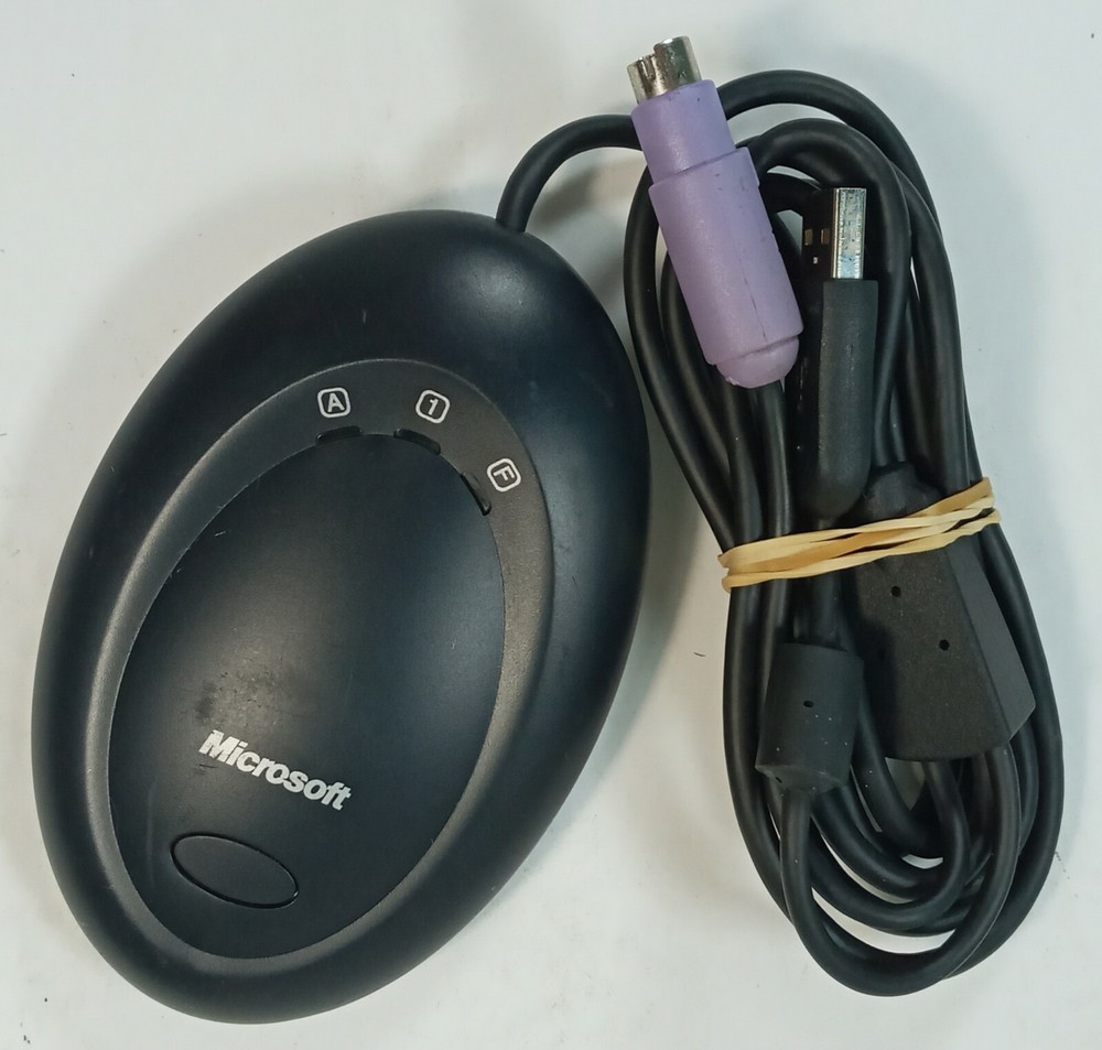 Microsoft Wireless Optical Desktop Receiver 2.0A Model# 1010 USB / PS/2 4.F2