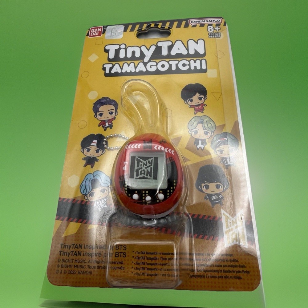 Bandai Tamagotchi TINY TAN BTS Digital Virtual Pet RED TinyTAN SHIPS SAME DAY