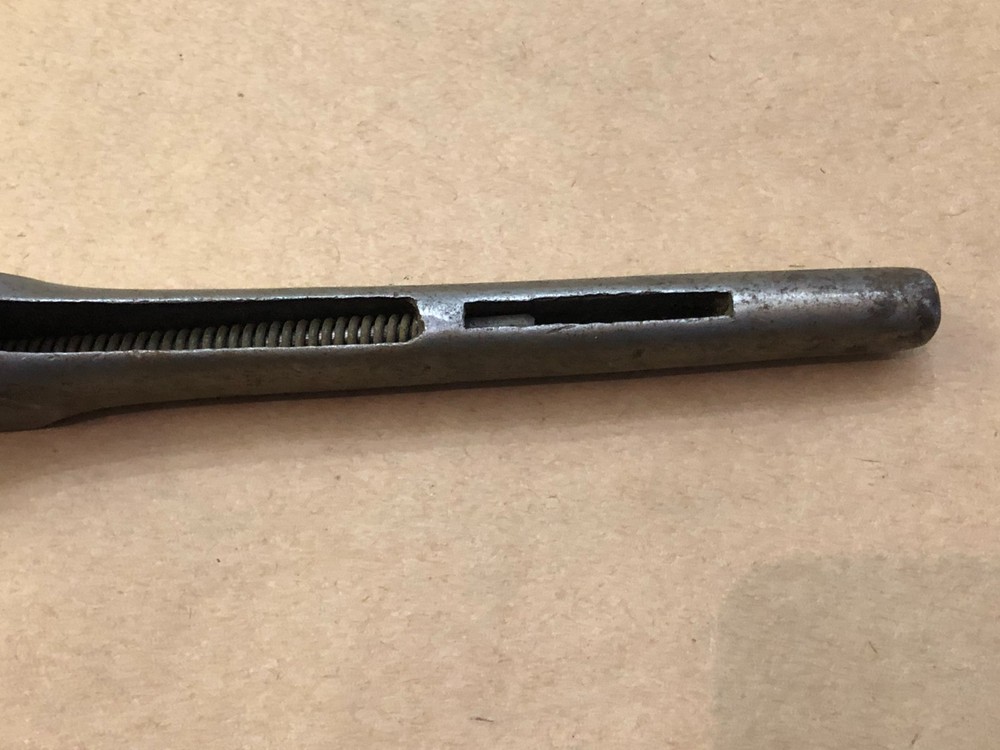 Vintage 8" Spring Loaded Automatic Pipe Wrench
