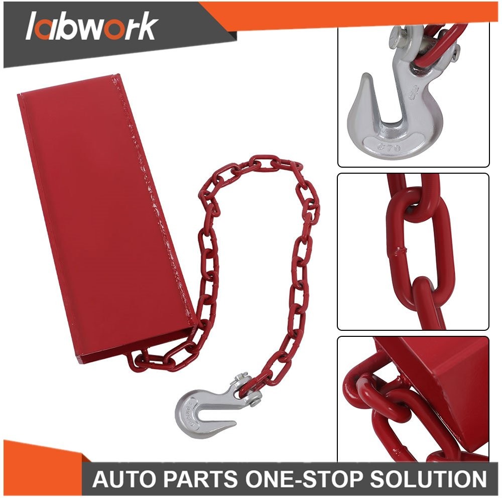 Labwork 2" Hitch Receiver Forklift Trailer Towing Adapter Pallet Fork Attachment