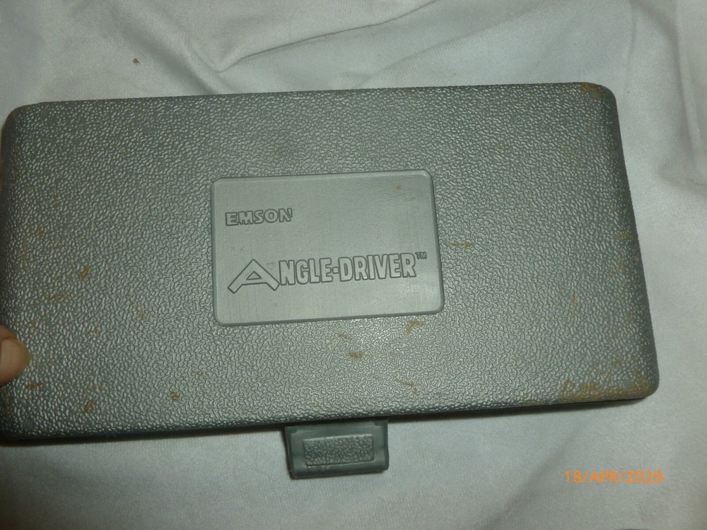 Vintage EMSON Angle Driver Set in Box