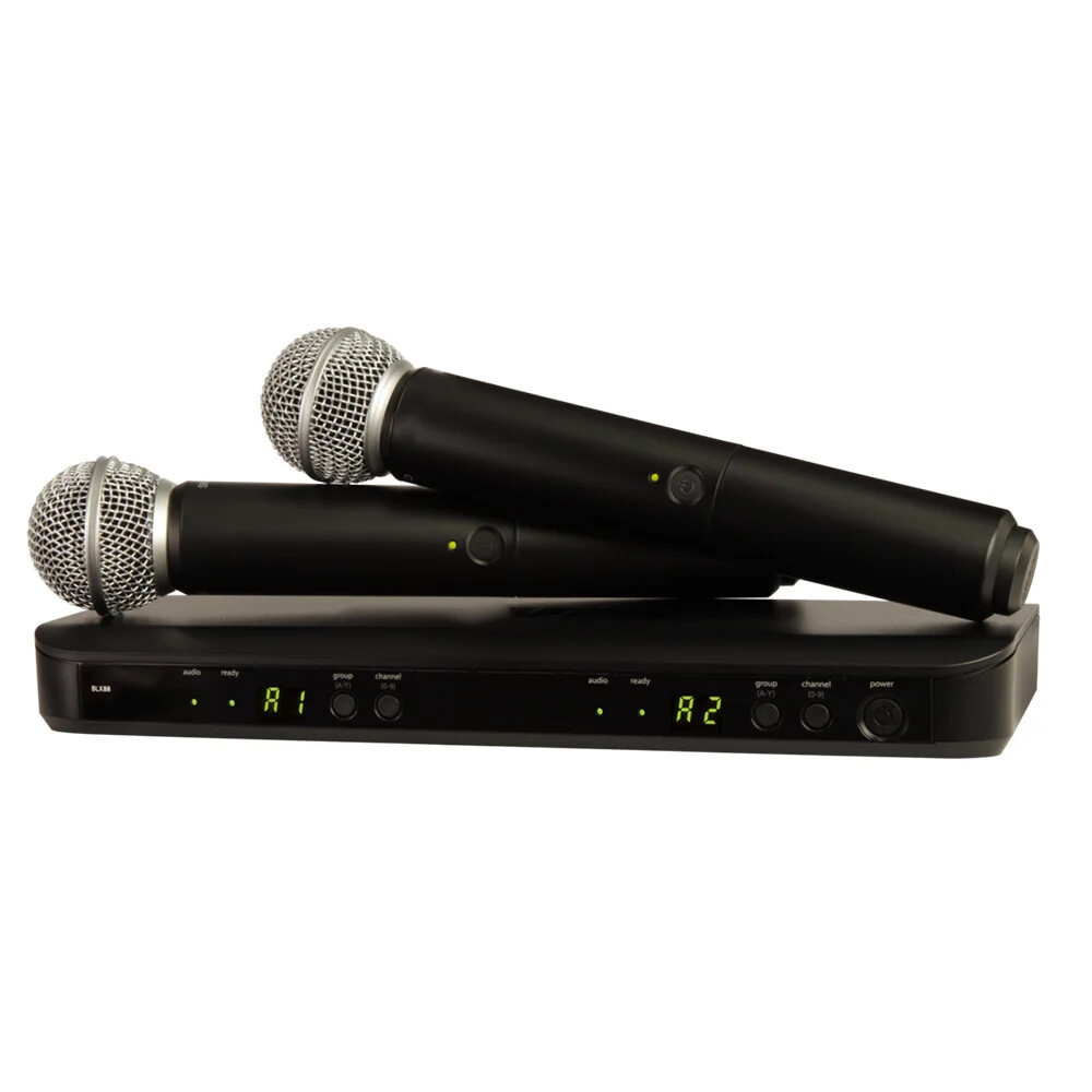BLX288 BETA58 Wireless Microphone Handheld Dynamic Kit Karaoke Stage Performance