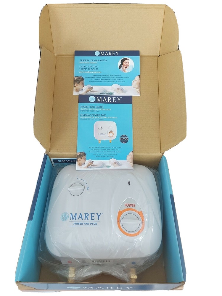 MAREY POWER PAK-PLUS 2.0 GPM Electric Tankless Water Heater - 4.4 kW 110-120Volt