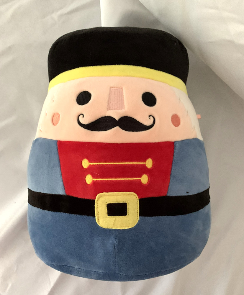 New! Nutcracker Squishmallow 2019 Blue Nutcracker