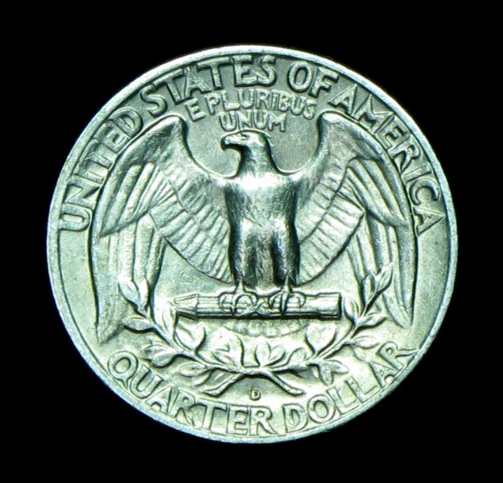1963-D Washington Silver Quarter(T66)
