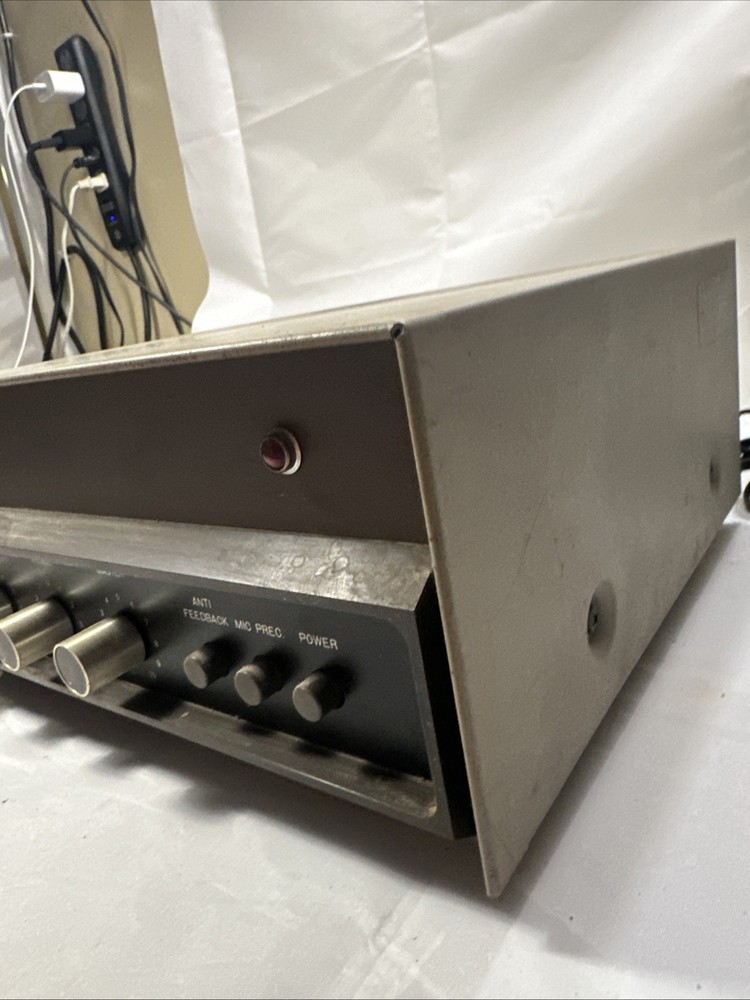 Solid State Microphone/Phono Amplifier Lafayette PA-25B Not Working