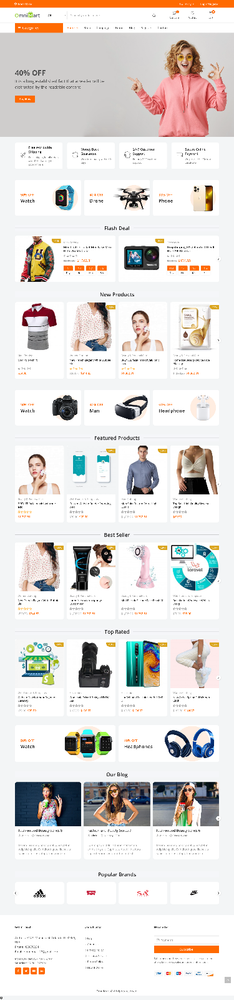 Laravel eCommerce Website & eCommerce CMS with Free 10GB VPS Web Hosting