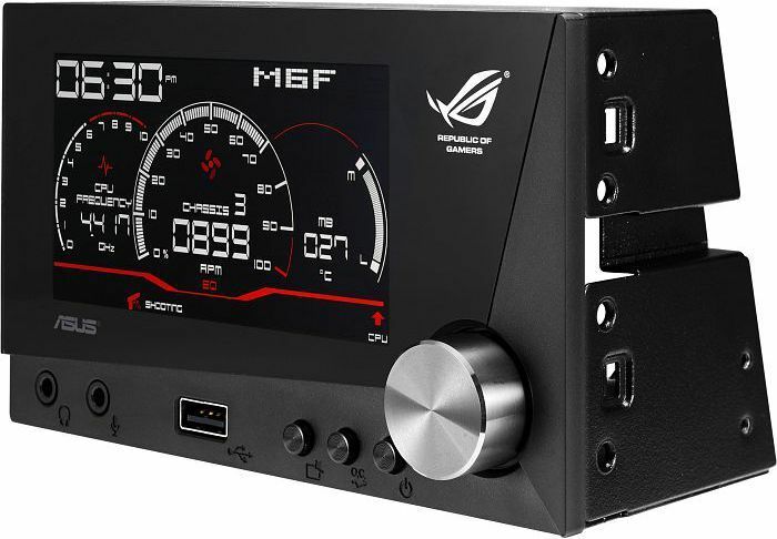 Asus ROG Front Base Dual Bay Gaming Panel - Fan & System Controller