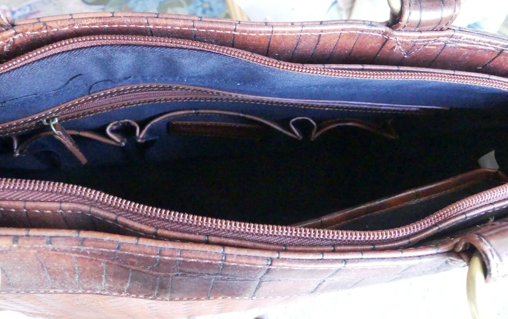 Coldwater Creek Cypress Computer Messenger Laptop Day Bag