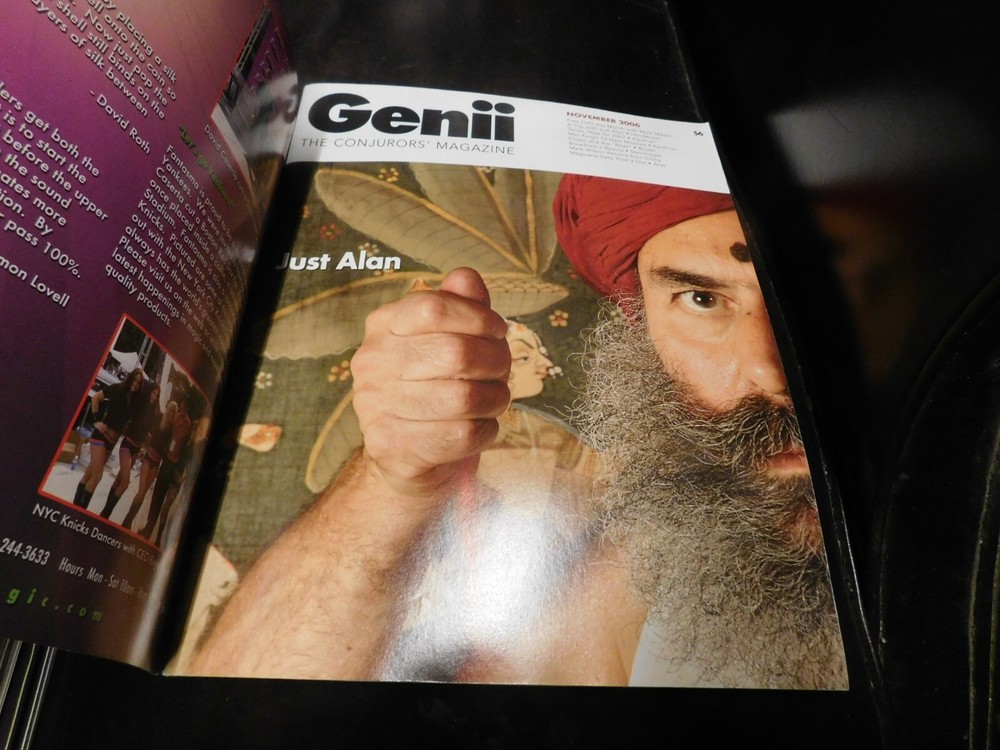 Genii Magic Magazine For Magicians 2006 November