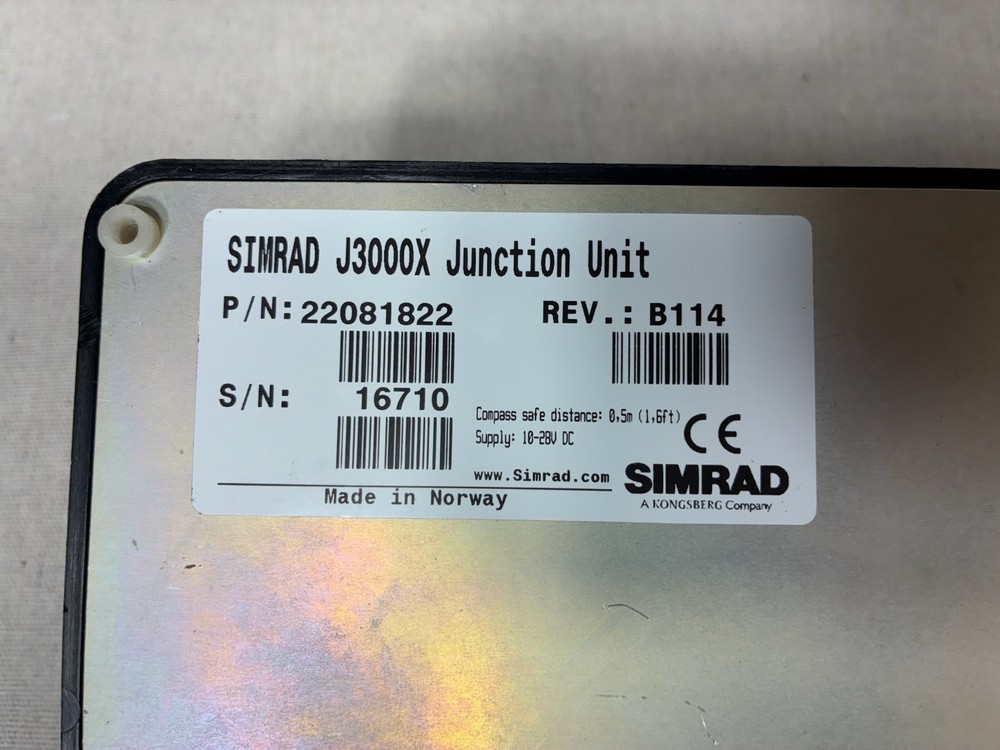 Simrad J3000X Autopilot Course Computer TESTED/WARRANTY!