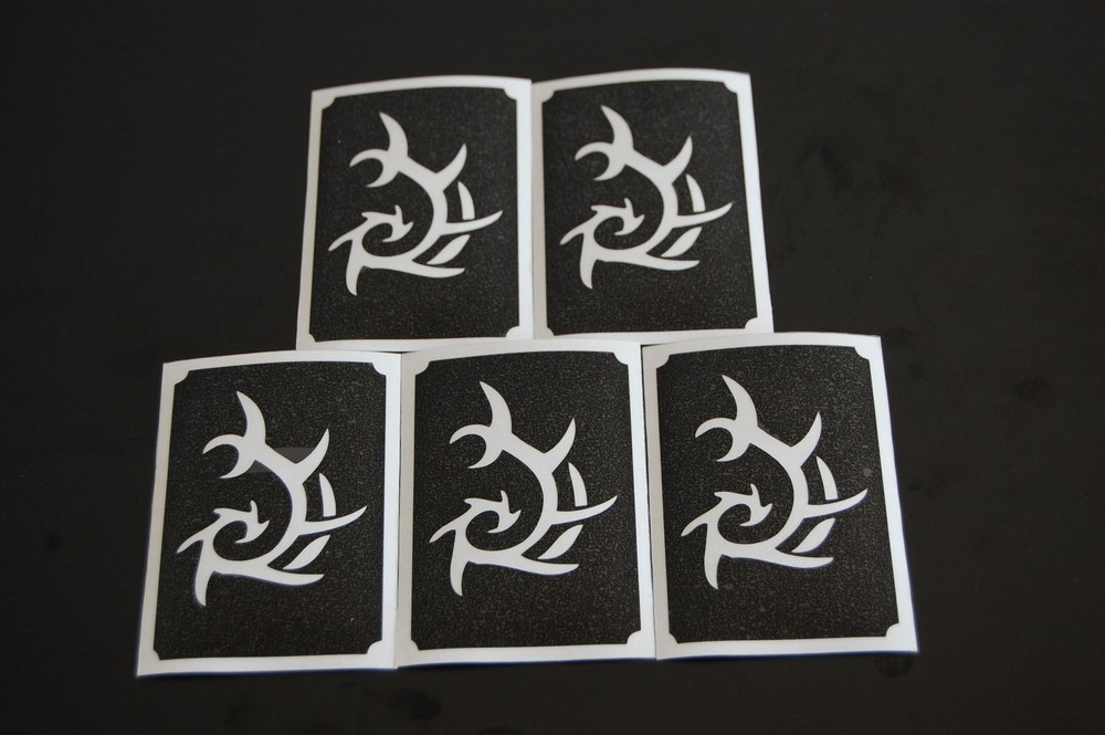 Tribal Make Up Stencil- 5 Pack