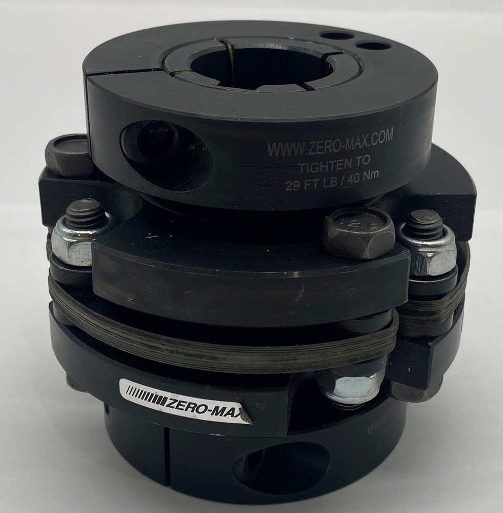 Zero-Max MODEL 6-37 Coupling Single Flex Hub 1.5" Bore