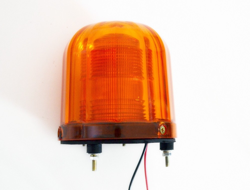 LED WARNING LIGHT, EMERGENCY BEACON, STROBE LIGHT, ROTATING, 10-30V UNIVERSAL