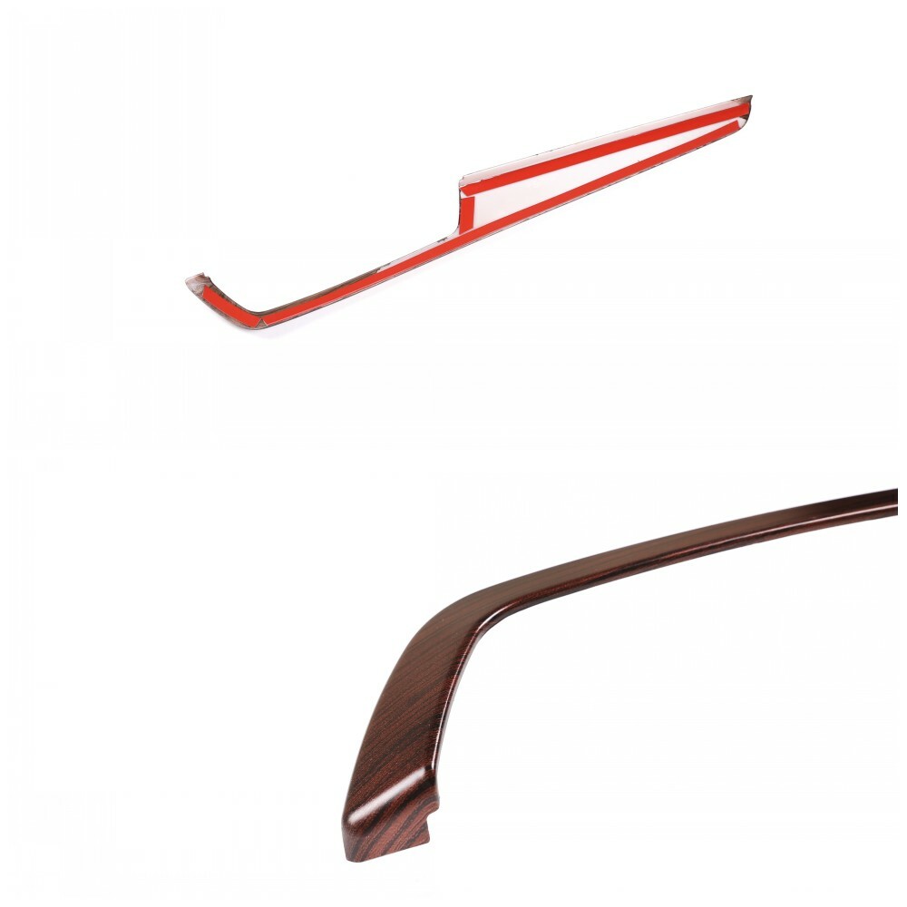 For Benz C-Class 2010-2013 Wood Grain Middle Console Dashboard Panel Trim