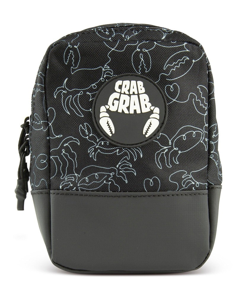 Crab Grab Binding Bag - Crab Doodle Black