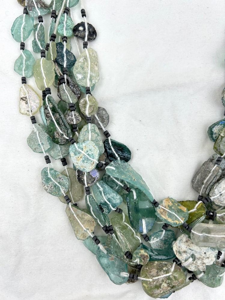 Ancient Roman Glass Necklace