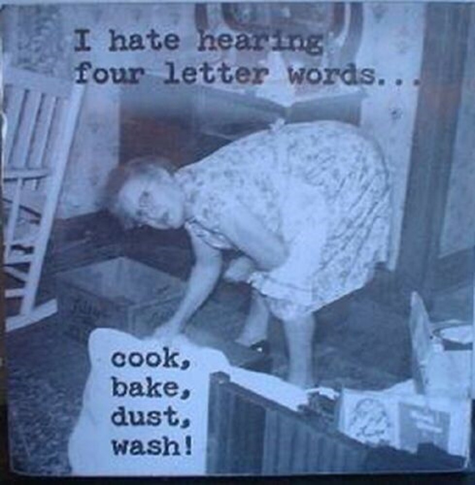 Trash Talk by Annie Refrigerator Magnet--Four Letter Words