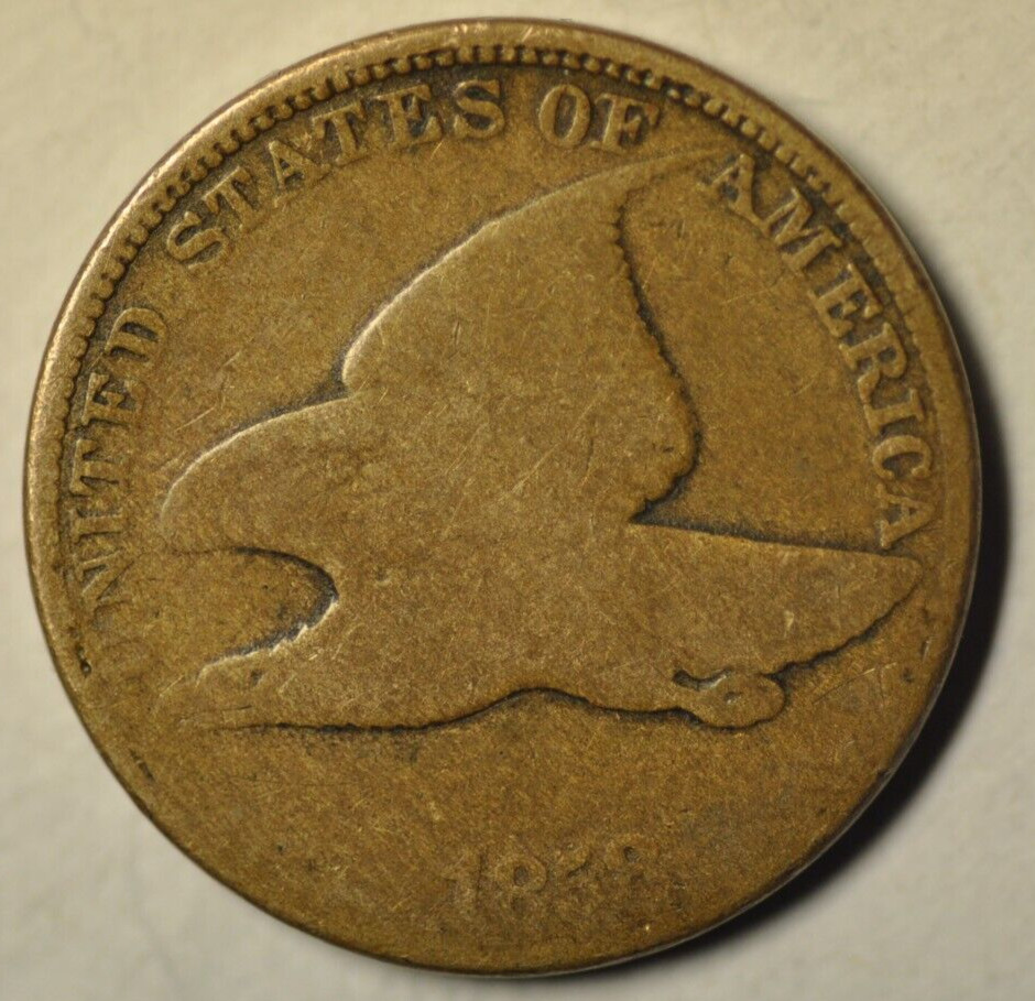 mw24480  Flying Eagle Cent 1858