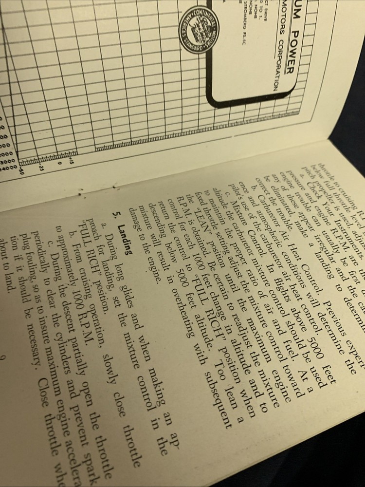 Operators Handbook E165 & E185 Series 1 & 3 Six Cylinder Engines