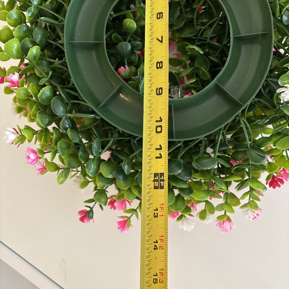 Spring Wreath Front Door