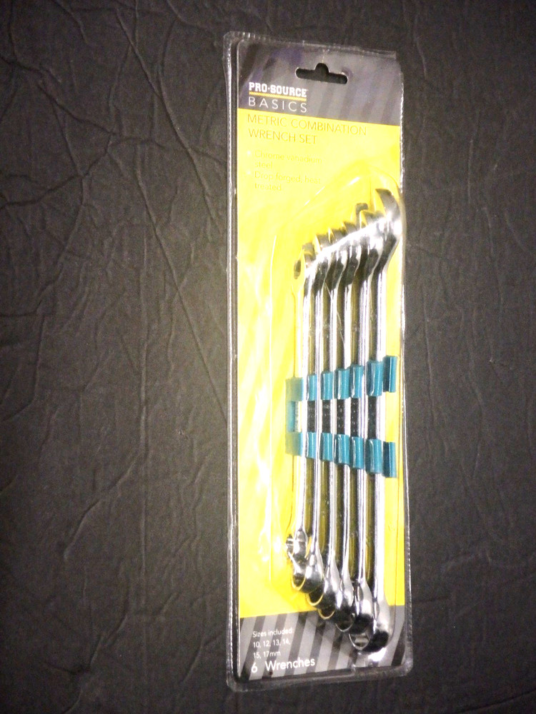 pro-source 6pc metric combination wrench set