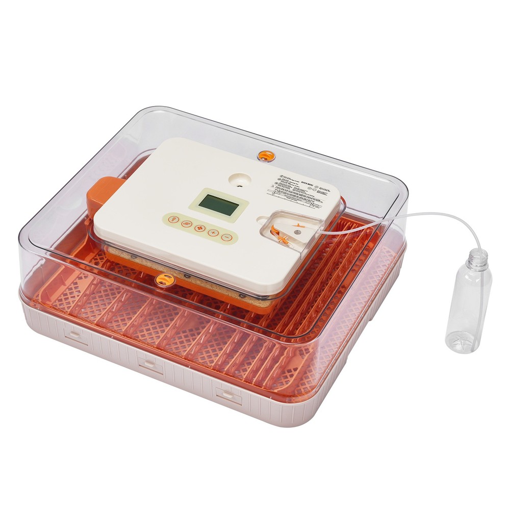 56 Egg Incubator with Automatic Egg Turning and Humidity Control 360° Viewing